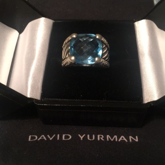 David Yurman Jewelry - DAVID YURMAN TOPAZ RING